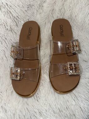 Corky’s Twinsie Wedge - Clear